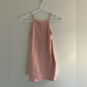 American apparel pink mini dress